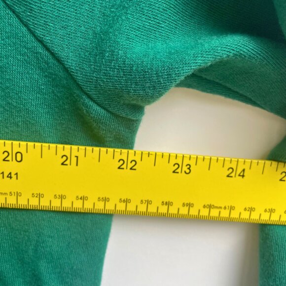 J. CREW Green Cowl Neck Button Pullover Sweatshirt – Cozy & Stylish - Picture 8 of 9